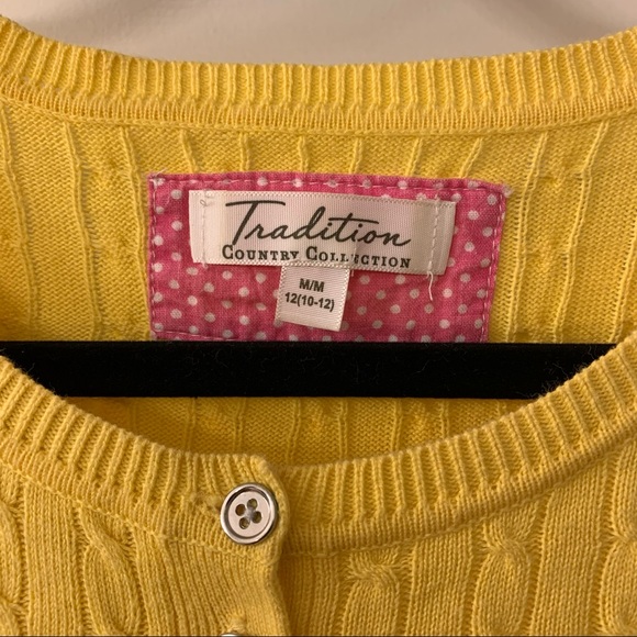 Happy yellow cotton sweater - Picture 2 of 4